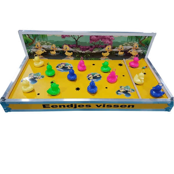 Eendjes Vissen zonder water